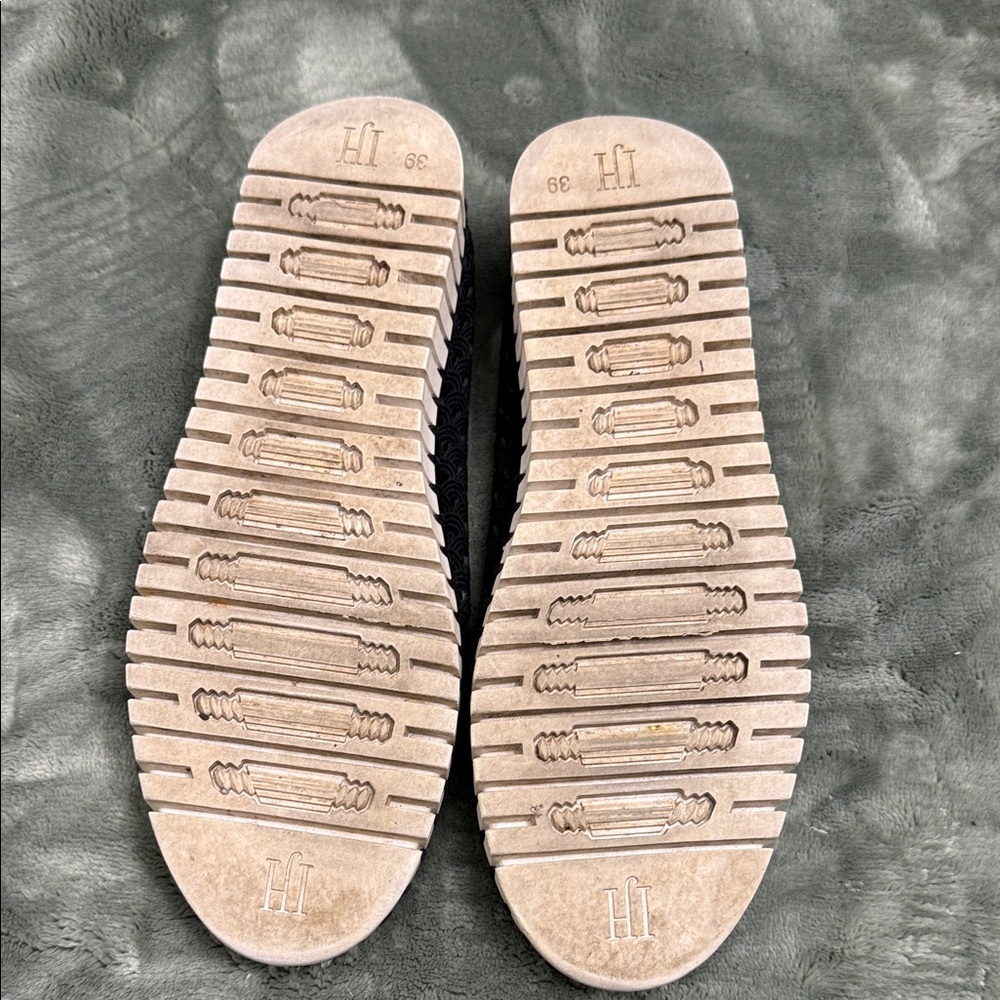 Ilse Jacobsen Black Espadrille Slip-Ons - Picture 8 of 12